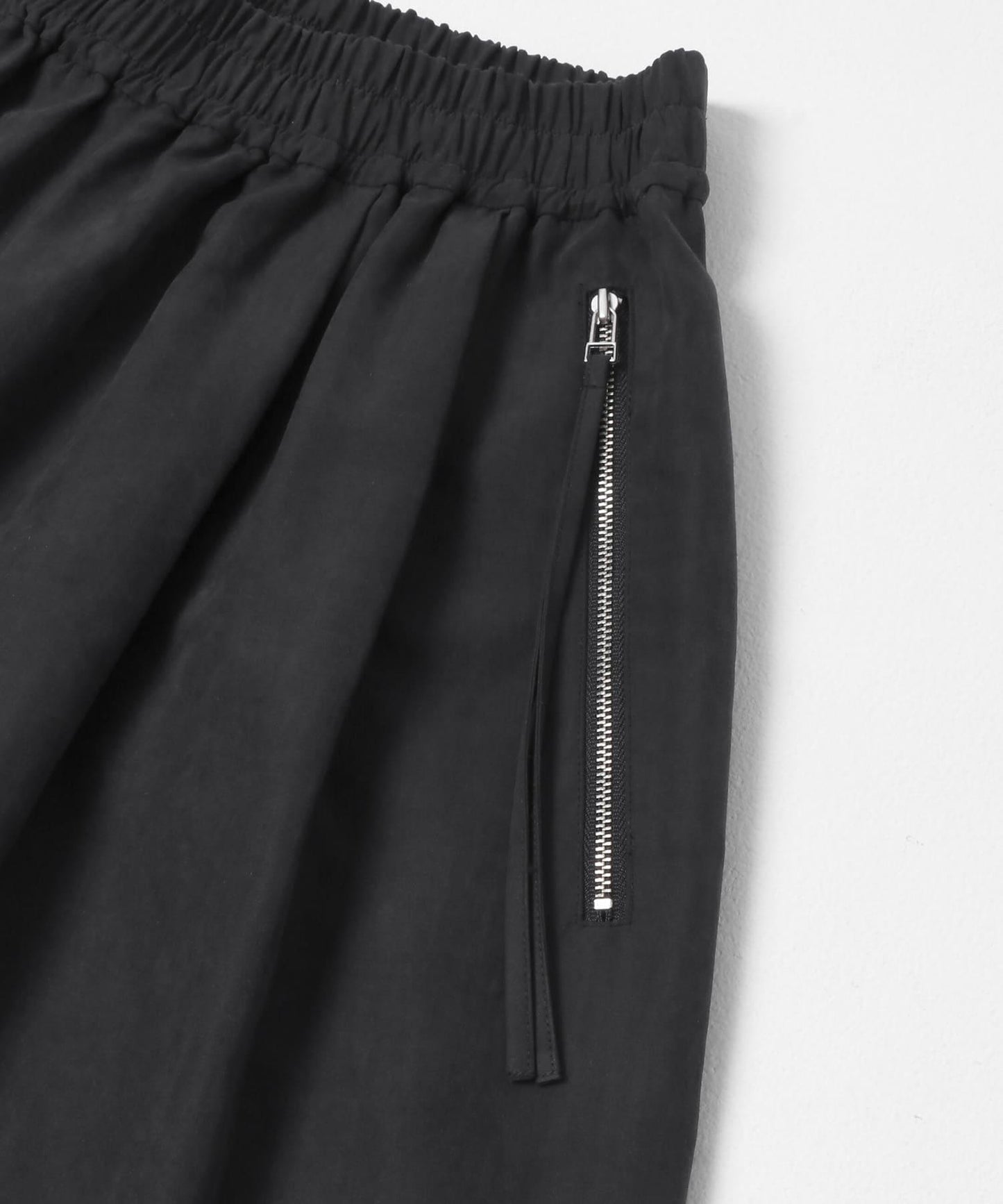 拉鍊口袋闊腿褲