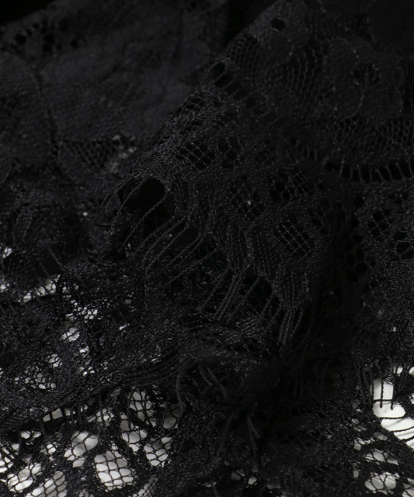 2WAY 荷葉邊蕾絲上衣