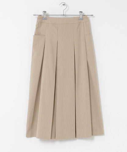 中長款百褶半身裙