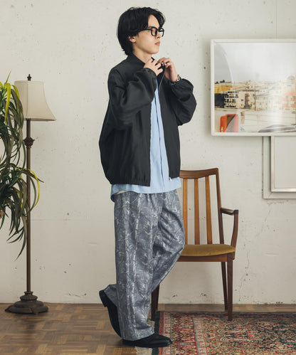 樹木迷彩 直筒褲