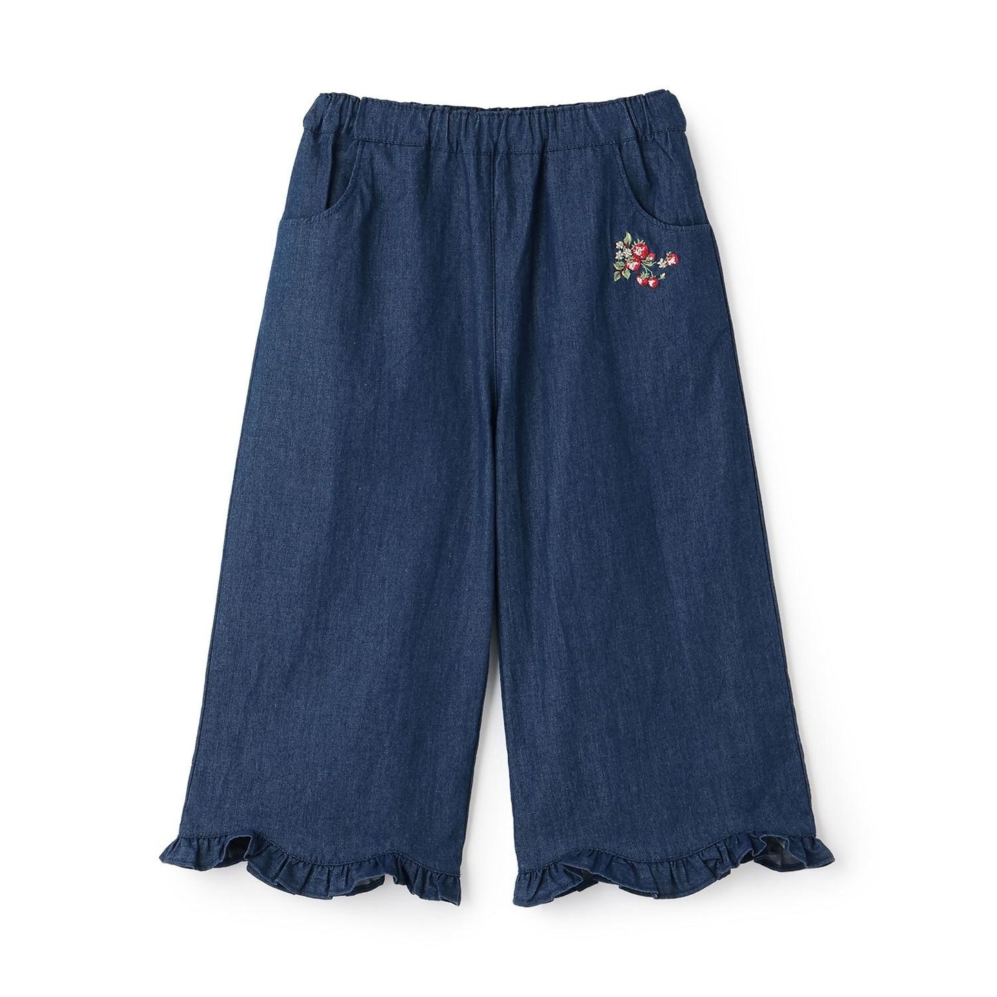 野草莓刺繡長褲