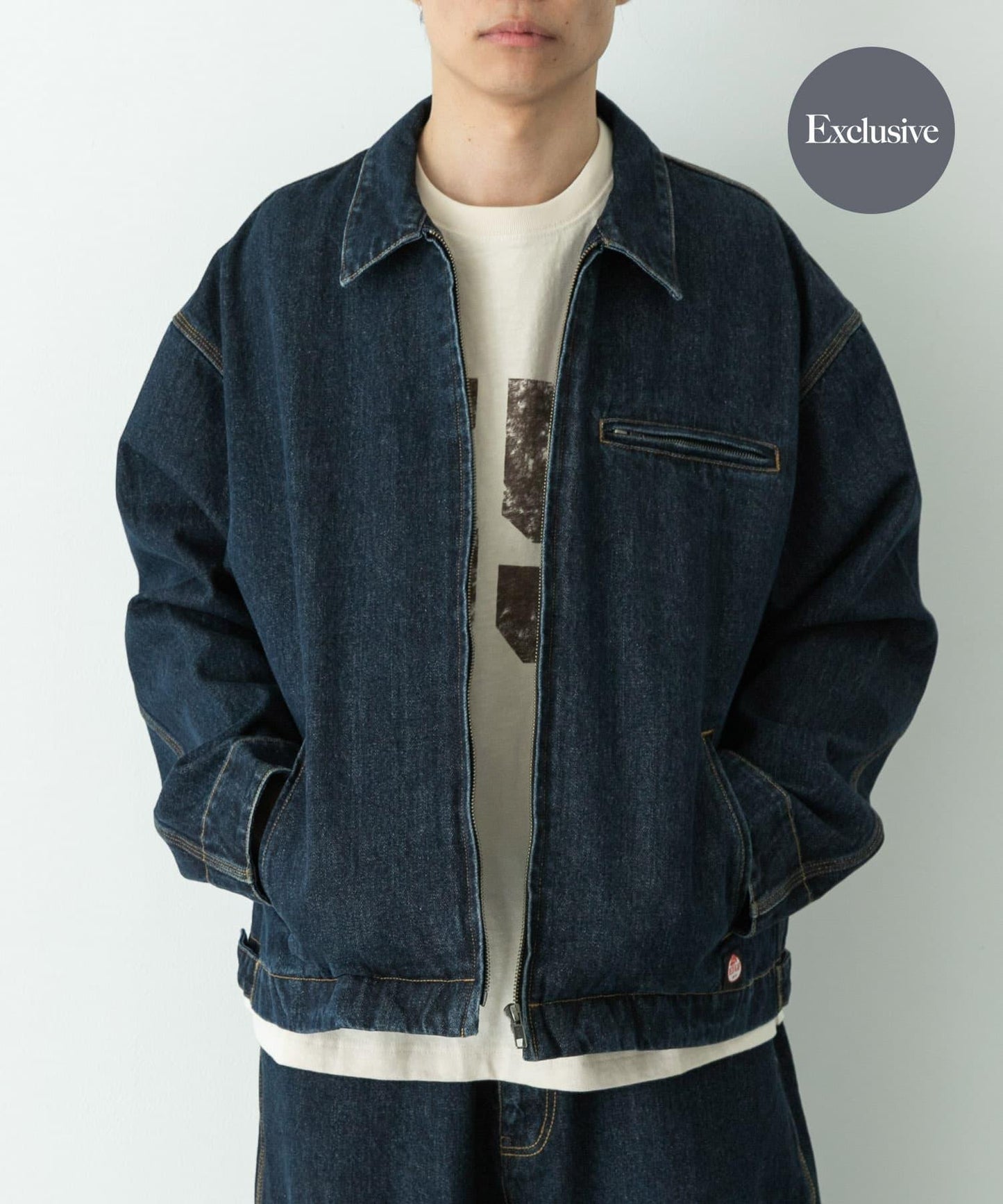 RED KAP×Sonny Label 聯名款 牛仔拉鍊夾克