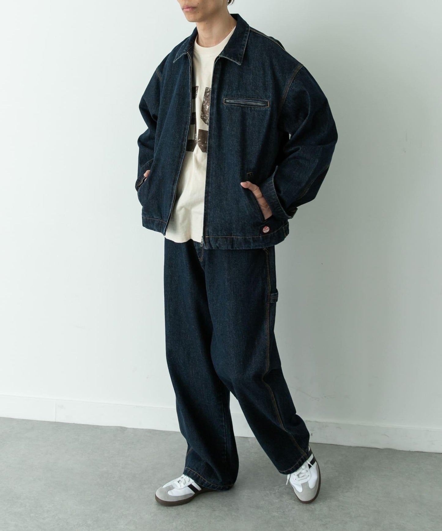 RED KAP×Sonny Label 聯名款 牛仔拉鍊夾克