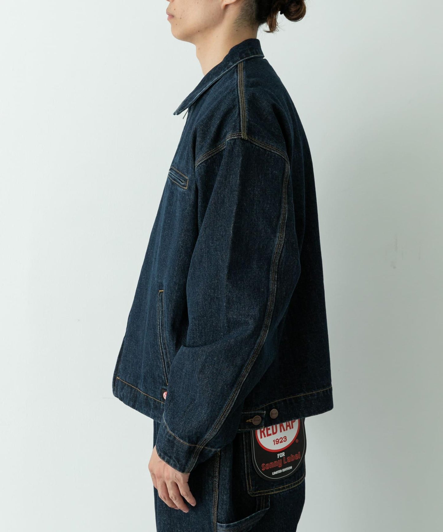 RED KAP×Sonny Label 聯名款 牛仔拉鍊夾克