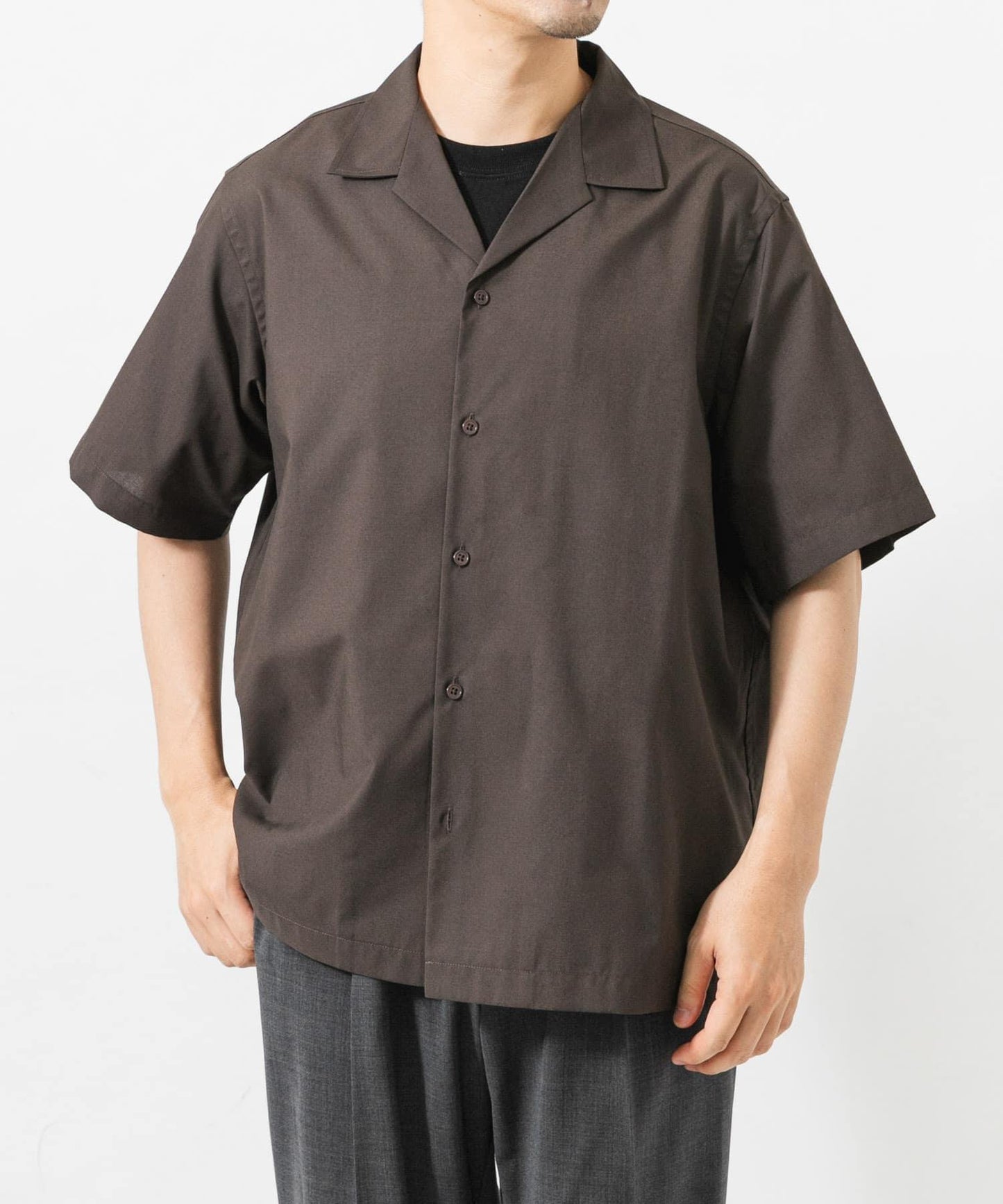 TECH BLEND RAYON 開領襯衫
