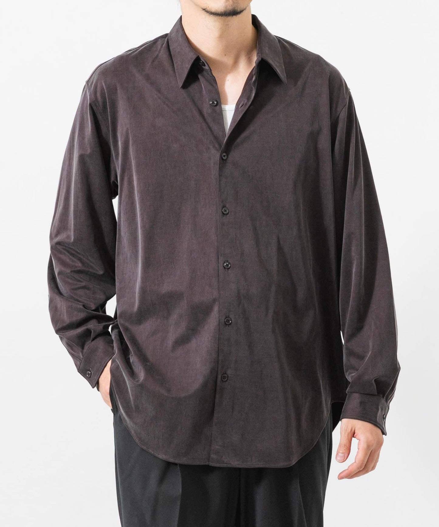 WASHABLE CUPRO REG 襯衫