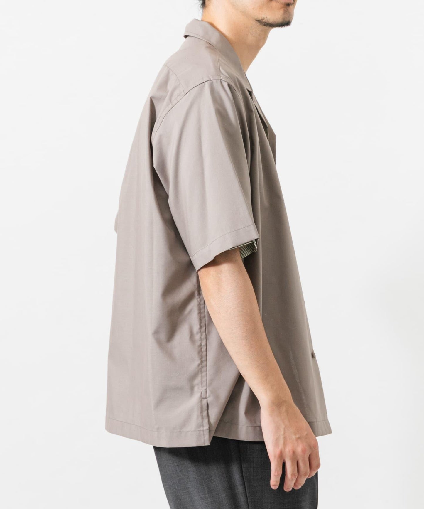 TECH BLEND RAYON 開領襯衫