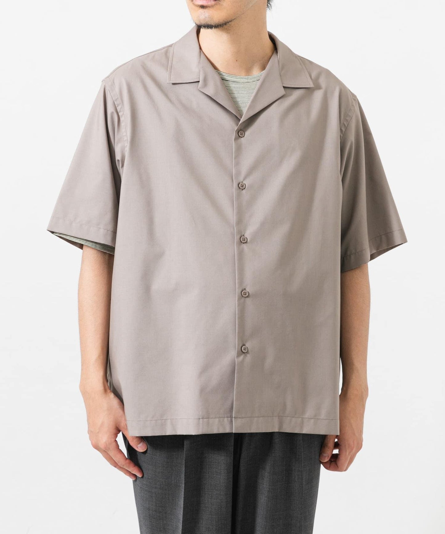 TECH BLEND RAYON 開領襯衫