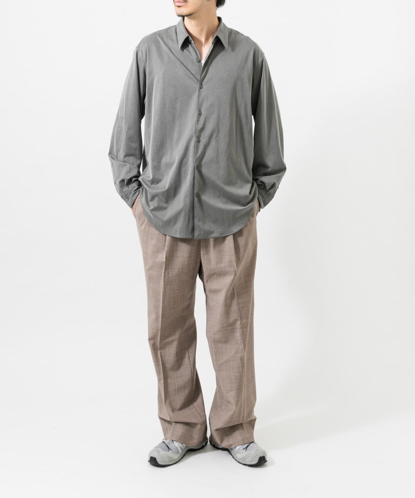 WASHABLE CUPRO REG 襯衫