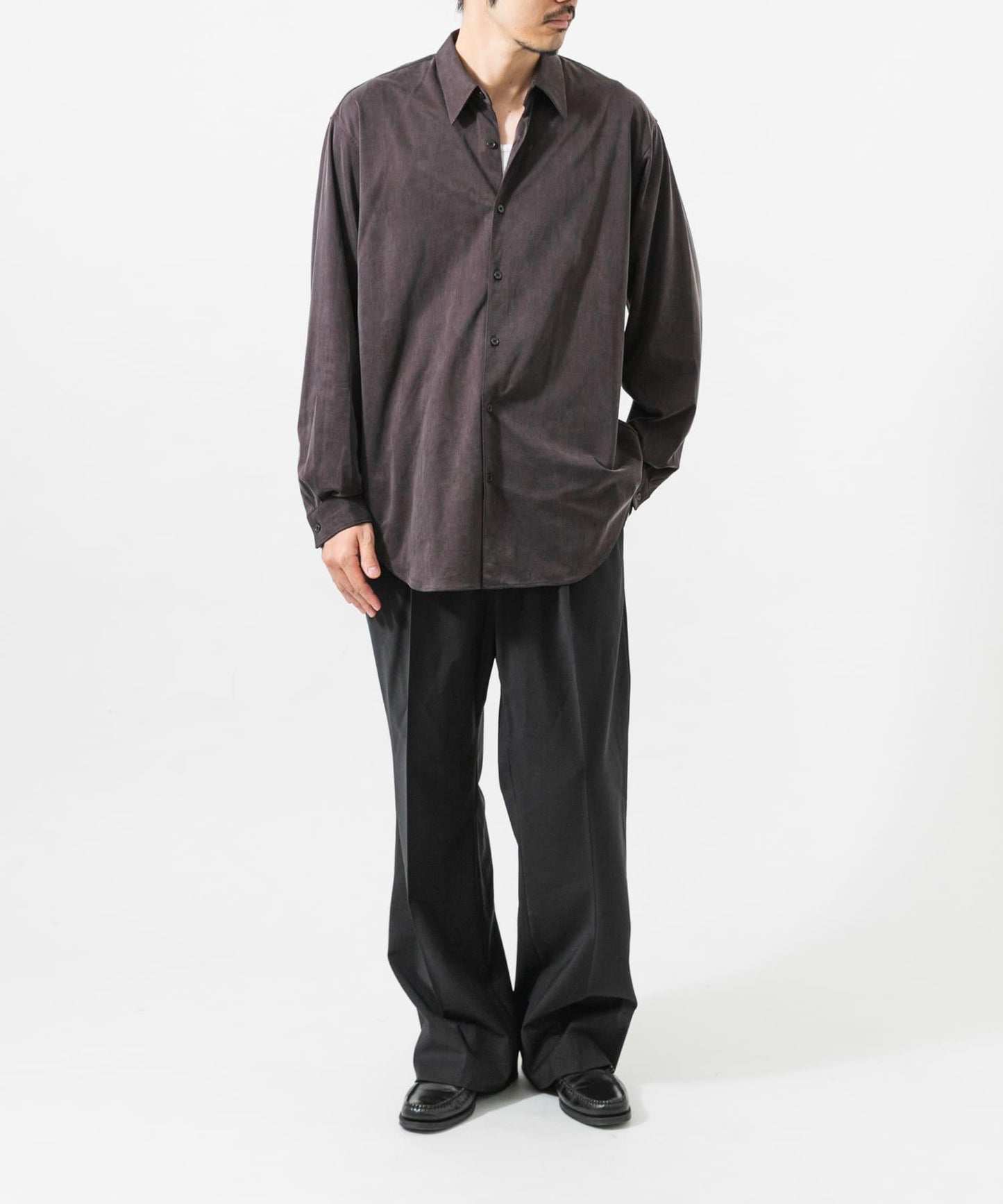 WASHABLE CUPRO REG 襯衫
