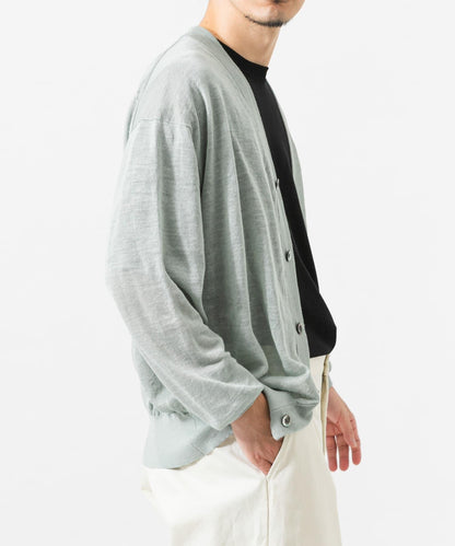 RAMIE SHEER 苧麻開衫