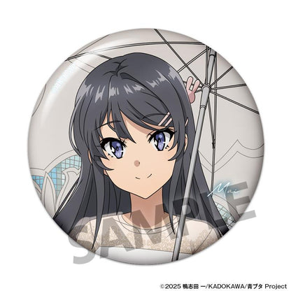 青春ブタ野郎シリーズ（青春豬頭少年系列） 描き下ろしトレーディング缶バッジ バカンス ver. 【コンプリートBOX／12個入り】