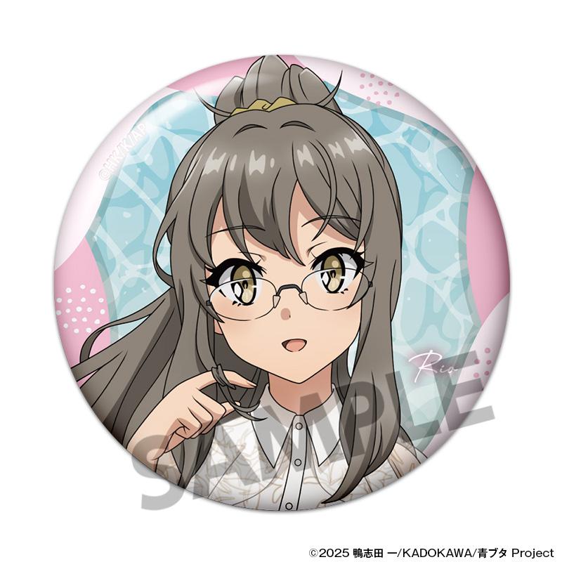 青春ブタ野郎シリーズ（青春豬頭少年系列） 描き下ろしトレーディング缶バッジ バカンス ver. 【コンプリートBOX／12個入り】