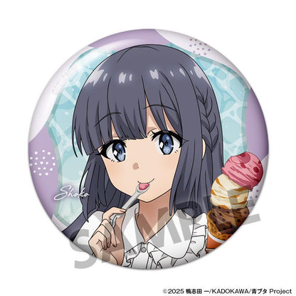 青春ブタ野郎シリーズ（青春豬頭少年系列） 描き下ろしトレーディング缶バッジ バカンス ver. 【コンプリートBOX／12個入り】