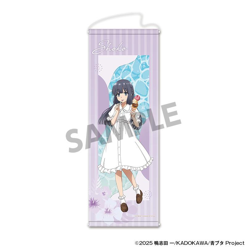 青春ブタ野郎シリーズ（青春豬頭少年系列） 描き下ろしスリムタペストリー 牧之原翔子 バカンス ver.