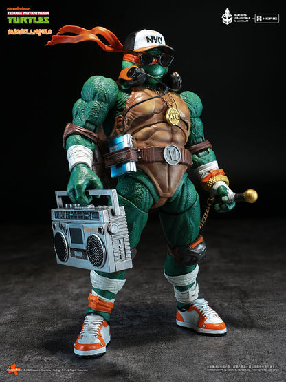 ミュータント・タートルズ HEATBOYS HB0105米開朗基羅 可動人偶 豪華版 （初回特典：替換頭雕）