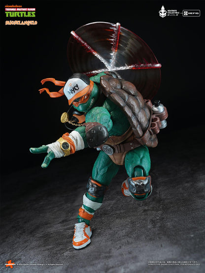 ミュータント・タートルズ HEATBOYS HB0105米開朗基羅 可動人偶 豪華版 （初回特典：替換頭雕）
