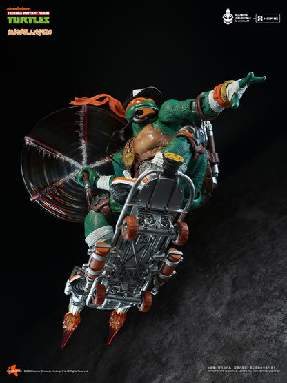 ミュータント・タートルズ HEATBOYS HB0105米開朗基羅 可動人偶 豪華版 （初回特典：替換頭雕）