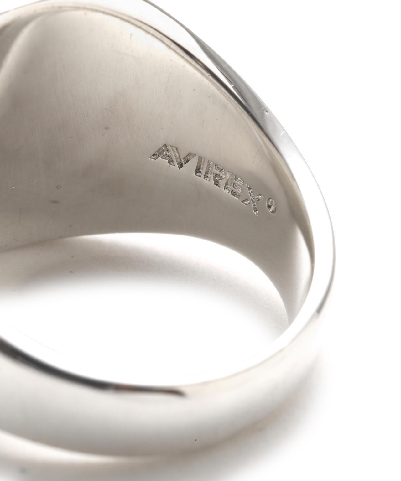 AVIREX by J.H.M CO.,LTD. VARSITY ARCHIVES WILD BEAR SIGNET RING