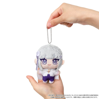 Re：ゼロから始める異世界生活（從零開始的異世界生活） ぬいパル系列 愛蜜莉雅 毛絨玩偶掛件