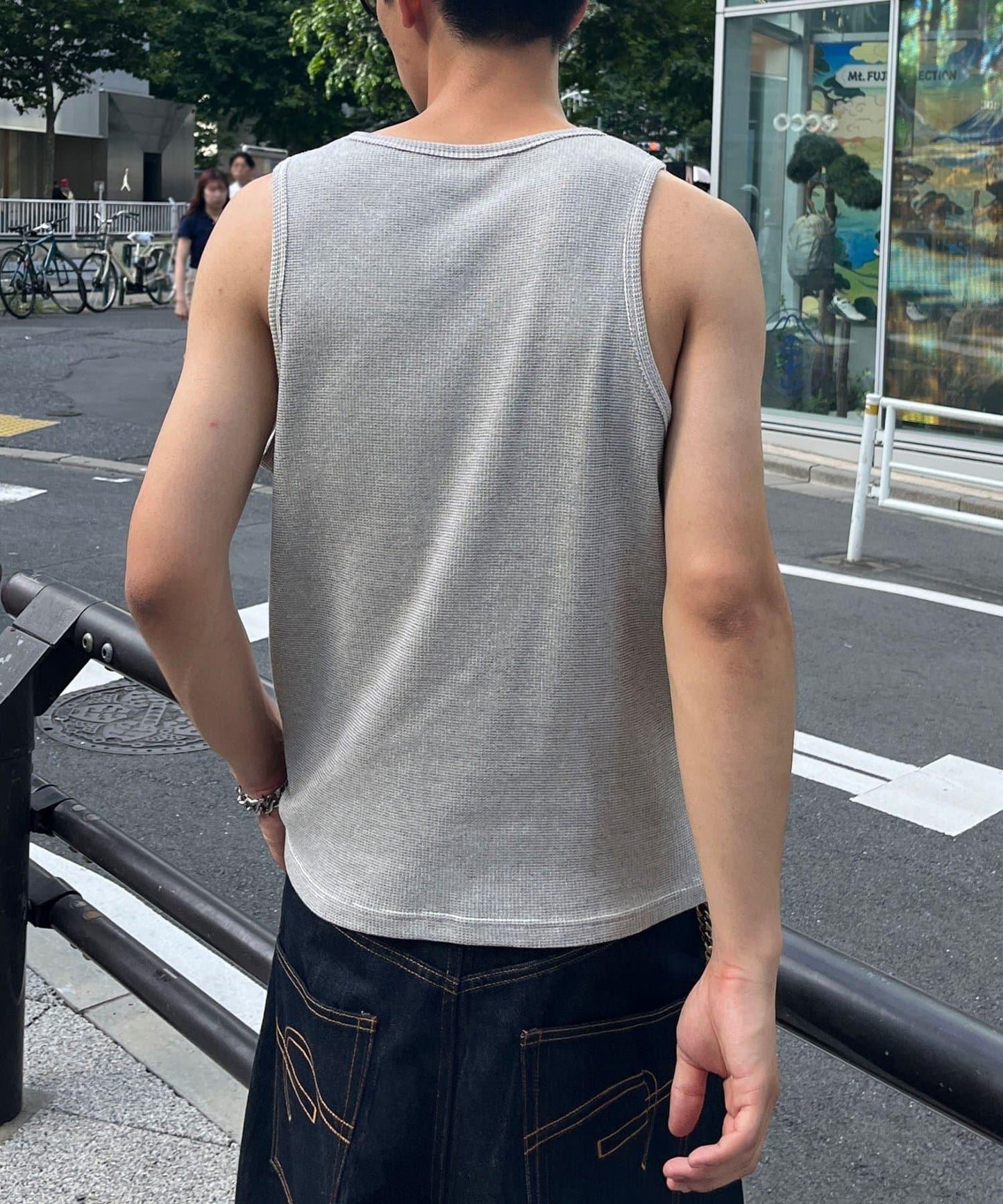 華夫格背心