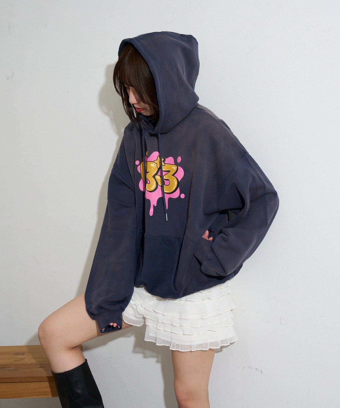 RePRODUCTION LABEL スウェット連帽衫