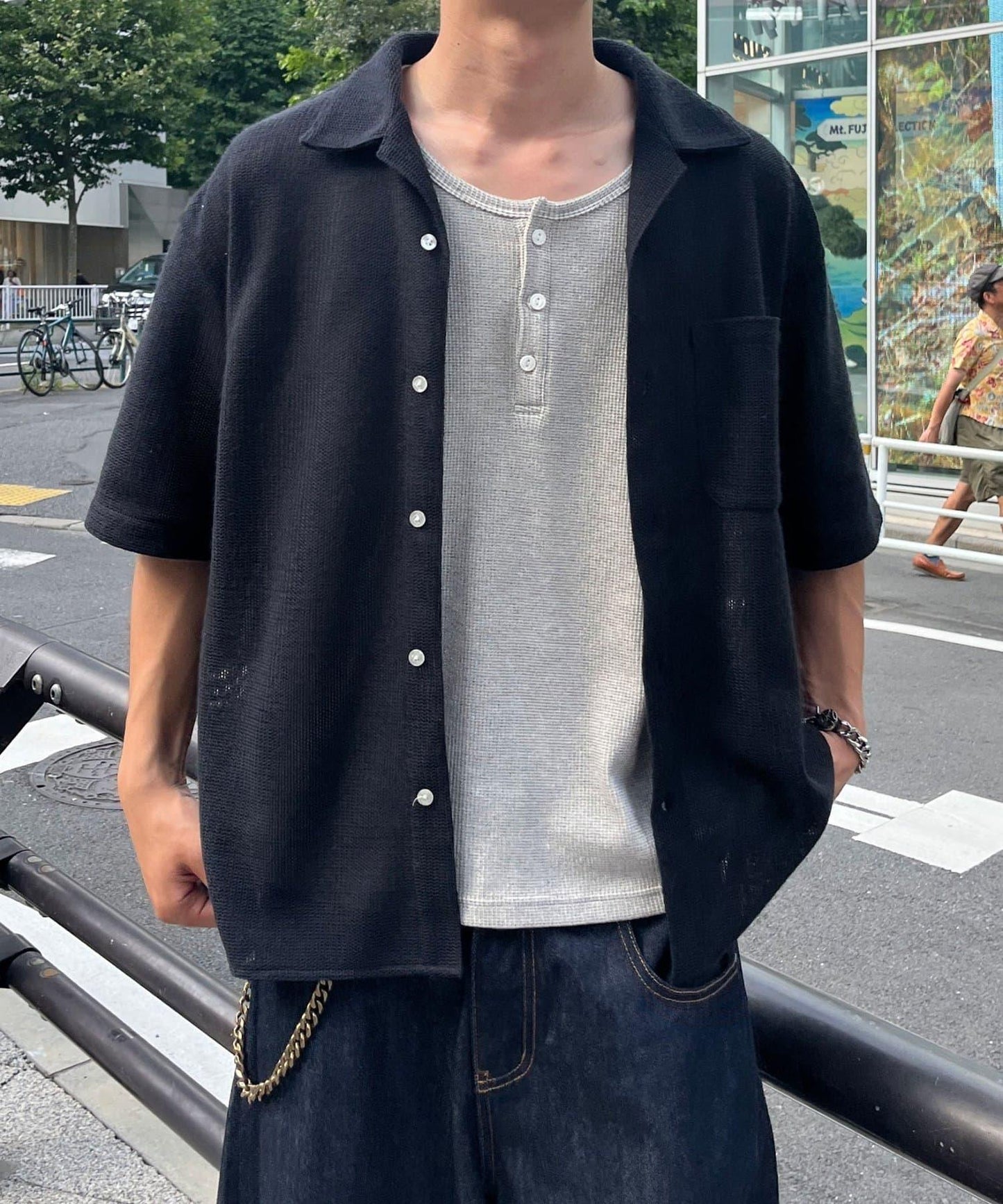 華夫格背心