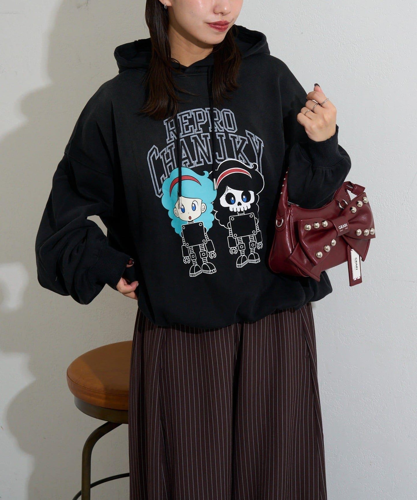 RePRODUCTION LABEL スウェット連帽衫