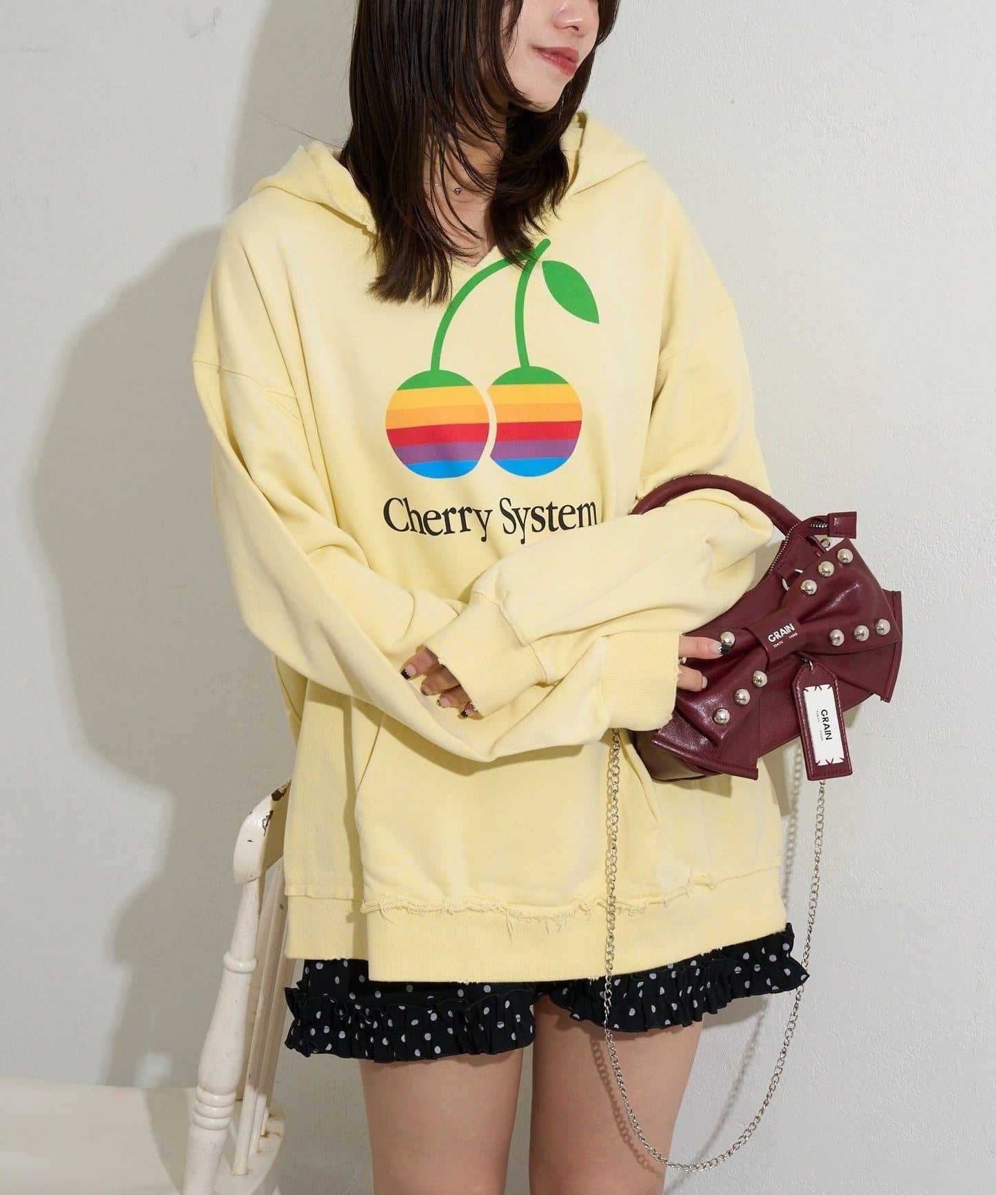 RePRODUCTION LABEL スキッパー連帽衛衣