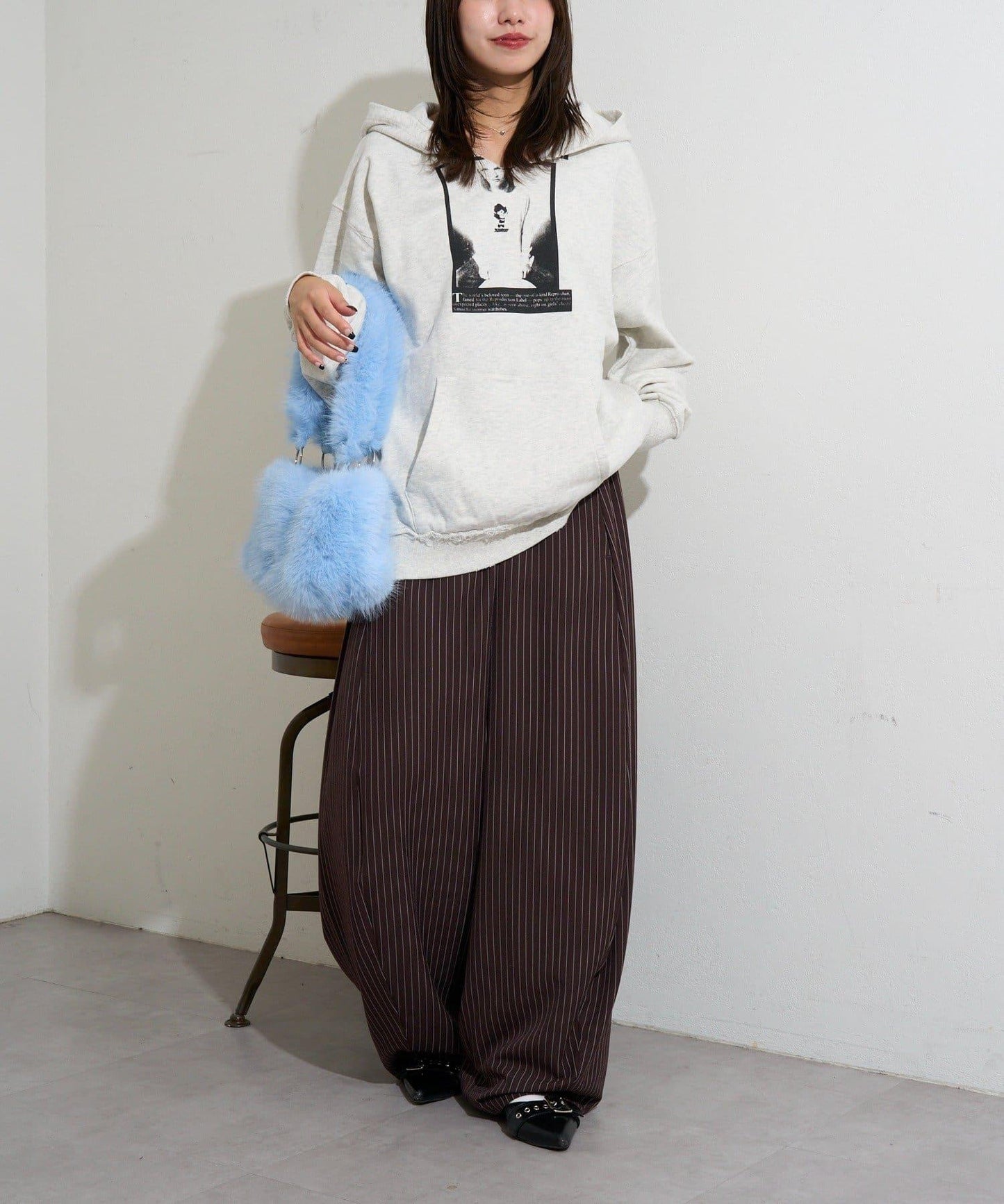 RePRODUCTION LABEL スキッパー連帽衛衣
