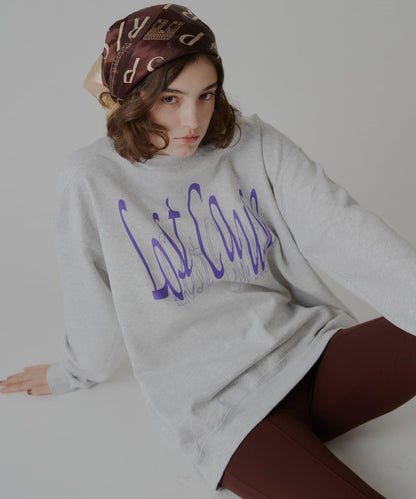 WHIMSIC/2サイズ展開 ロストコーズ 絲網印花套頭衛衣