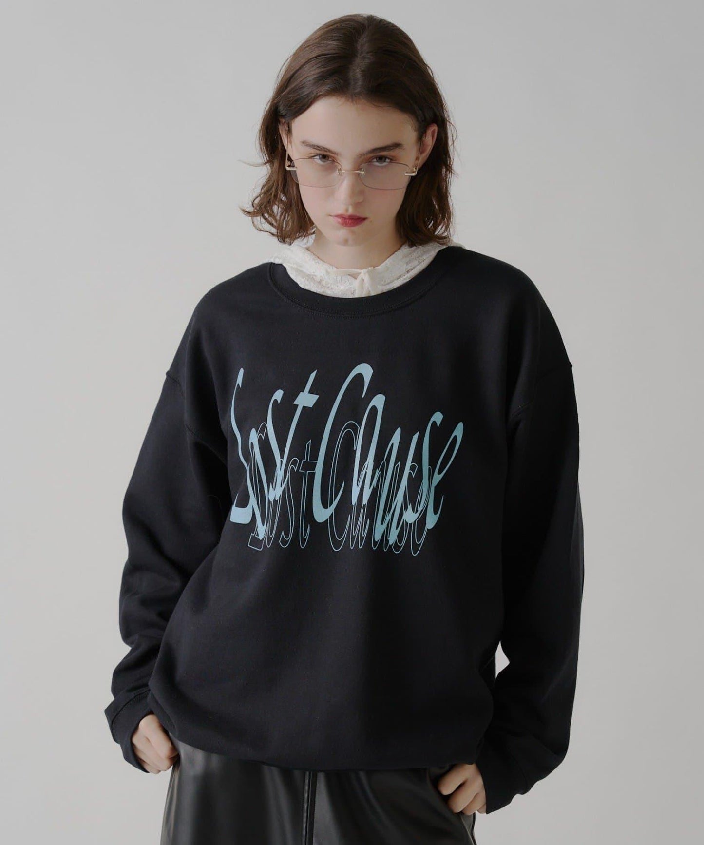 WHIMSIC/2サイズ展開 ロストコーズ 絲網印花套頭衛衣