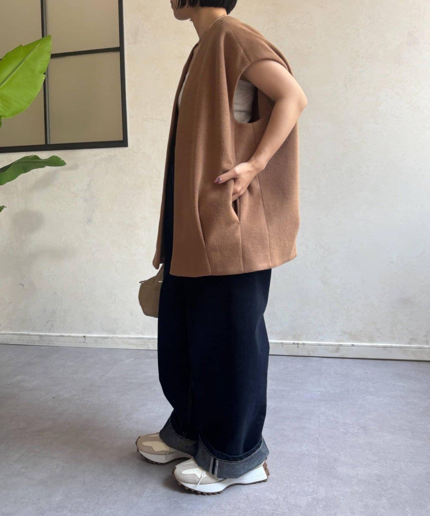 壓縮羊毛馬甲