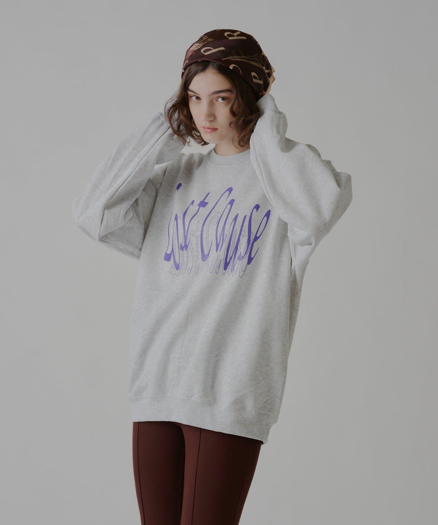 WHIMSIC/2サイズ展開 ロストコーズ 絲網印花套頭衛衣