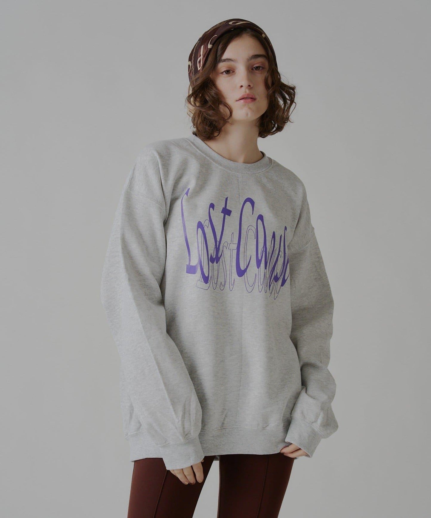 WHIMSIC/2サイズ展開 ロストコーズ 絲網印花套頭衛衣