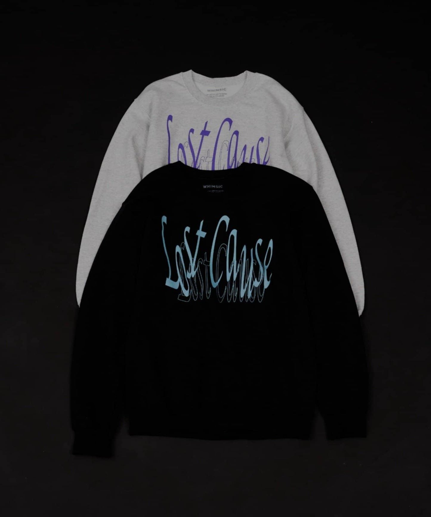 WHIMSIC/2サイズ展開 ロストコーズ 絲網印花套頭衛衣