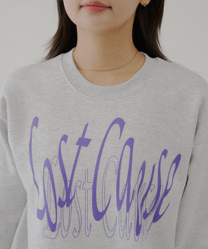 WHIMSIC/2サイズ展開 ロストコーズ 絲網印花套頭衛衣