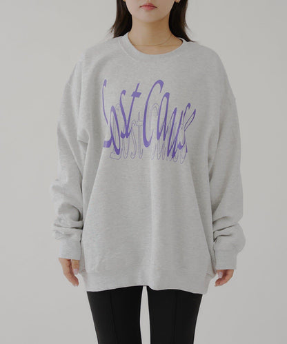 WHIMSIC/2サイズ展開 ロストコーズ 絲網印花套頭衛衣