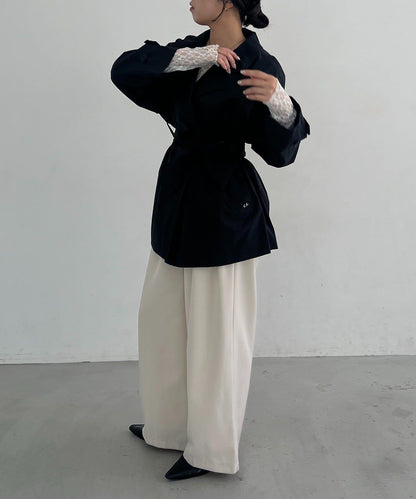 C.L 潑水 中長款風衣