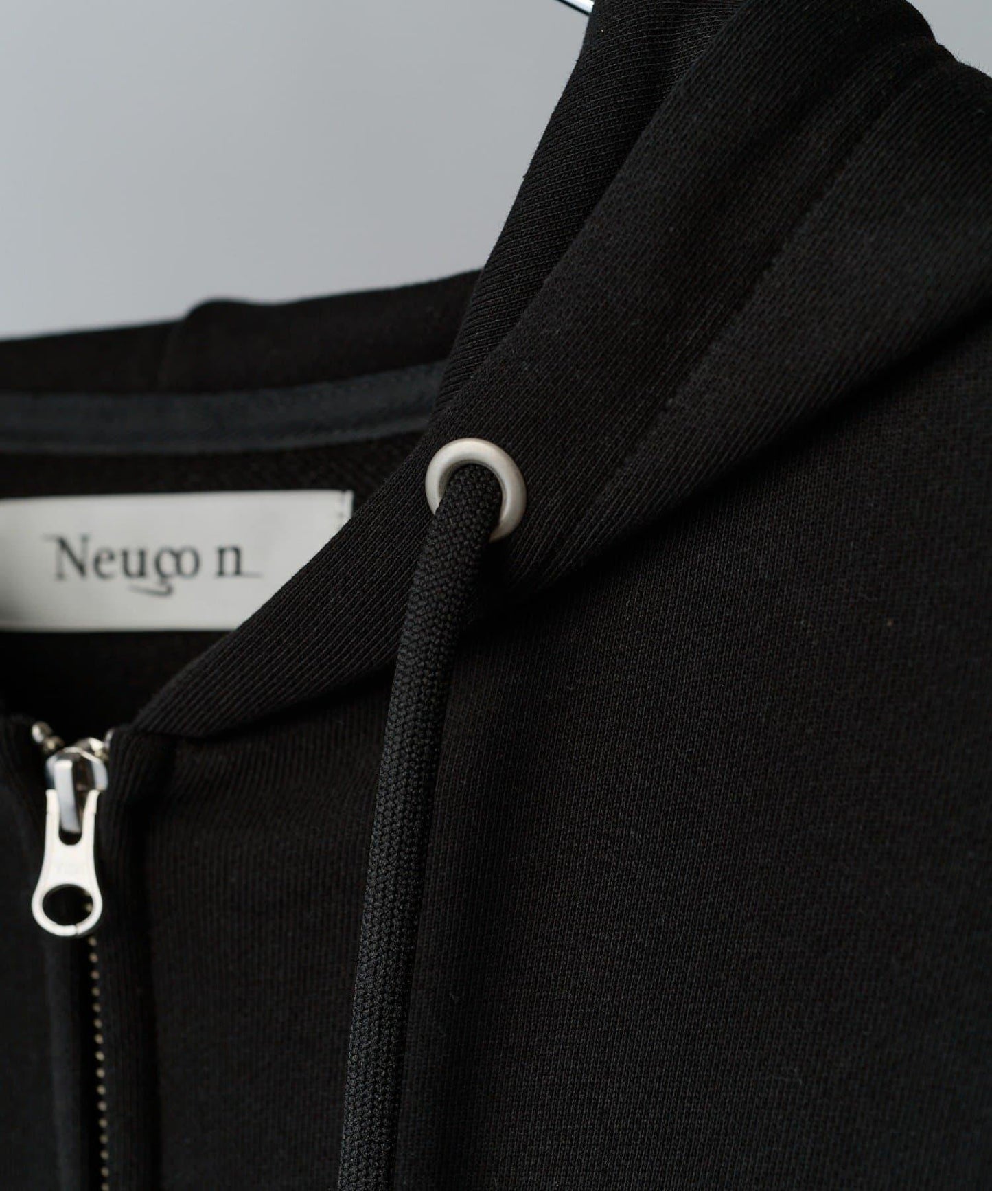 【Neucon】寬鬆雙拉鍊連帽衛衣 / 可搭配套裝