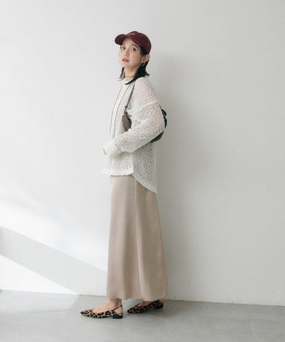 泡泡寬鬆針織衫