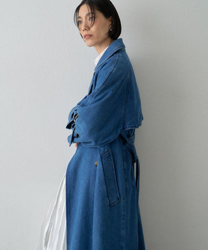 牛仔風衣