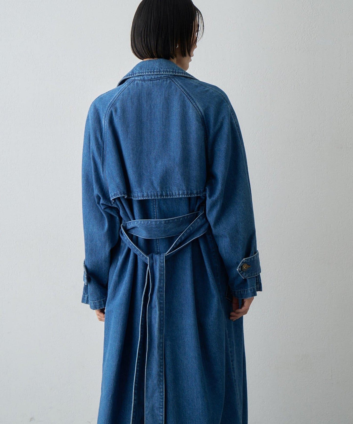 牛仔風衣