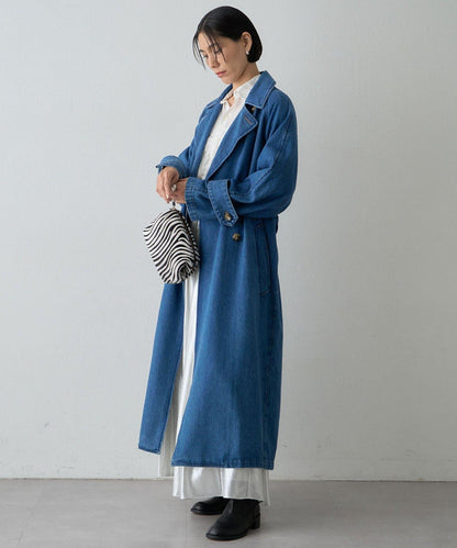 牛仔風衣