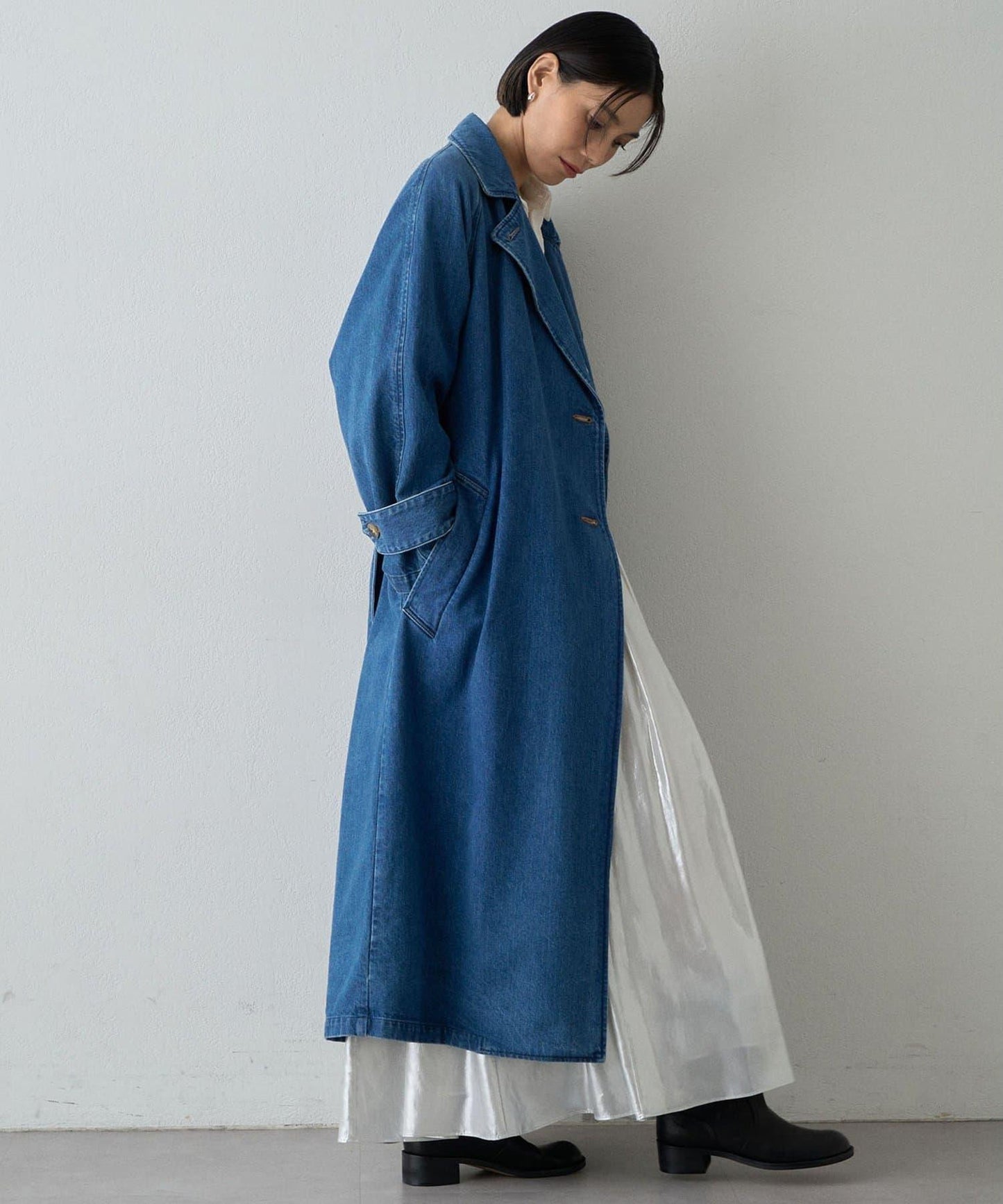 牛仔風衣