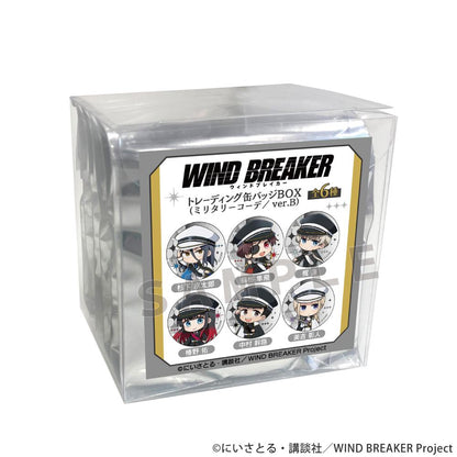 防風少年（WIND BREAKER） 軍事風系列 ver.B 徽章 BOX裝 6個入