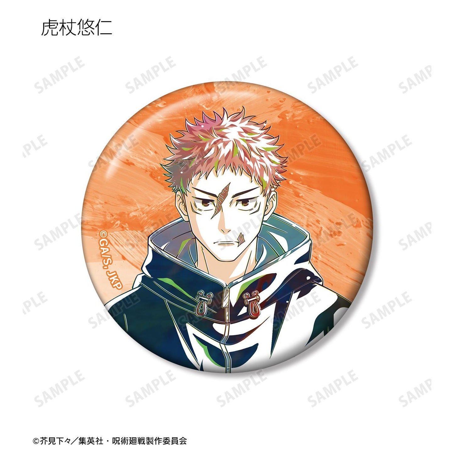 呪術廻戦（咒術回戰） Ani-Art 第9彈 徽章 ver.A（整盒/8個裝）