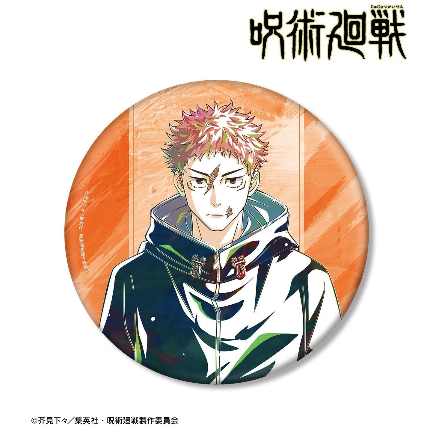 呪術廻戦（咒術回戰） Ani-Art 第9彈 虎杖悠仁 BIG徽章 ver.A