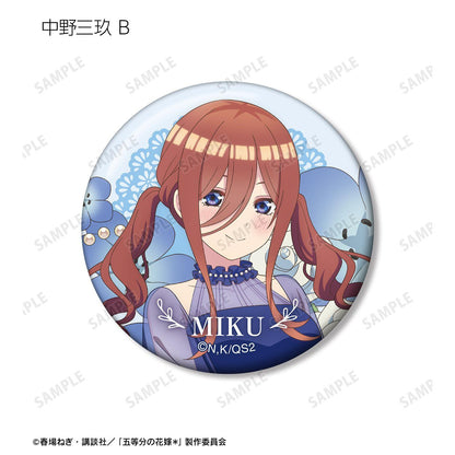 五等分の花嫁（五等分的新娘） 描き下ろし ハーバリウムver. 徽章盲盒 10枚入