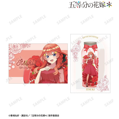 五等分的新娘 描き下ろし 中野五月 ハーバリウムver. 明信片2枚套裝